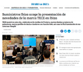 Portada noticia de Diario de Ibiza, Suministros Ibiza acoge la presentación de novedades de la marca TECE en Ibiza