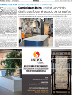 News from Periódico de Ibiza: November '23 - Suministros Ibiza: Design, Quality, and Variety for Your Dream Space